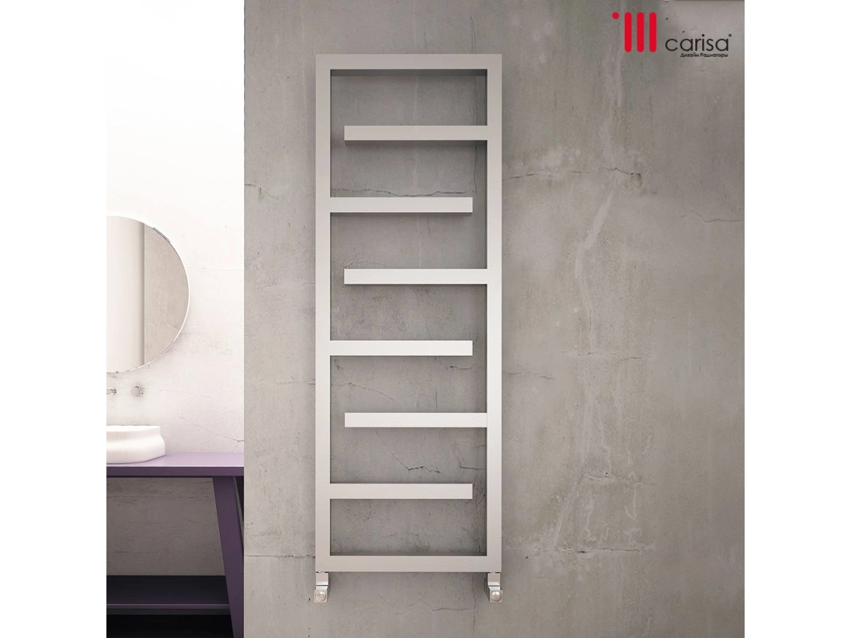 Radiator design din inox Carisa ECLIPSE 880x500