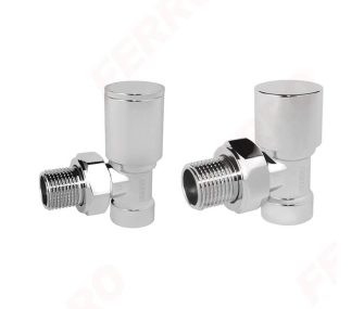 Robinet cal colt Ferro set 1/2 tur+retur Chrome