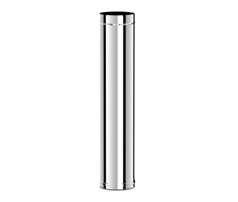 Teava L-1000 mm pentru cos de fum SOLINOX d.150 (inox 304)