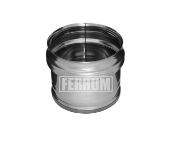 Dop exterior pentru teava cos de fum FERRUM d.115 mm (inox 430/0,5 mm)