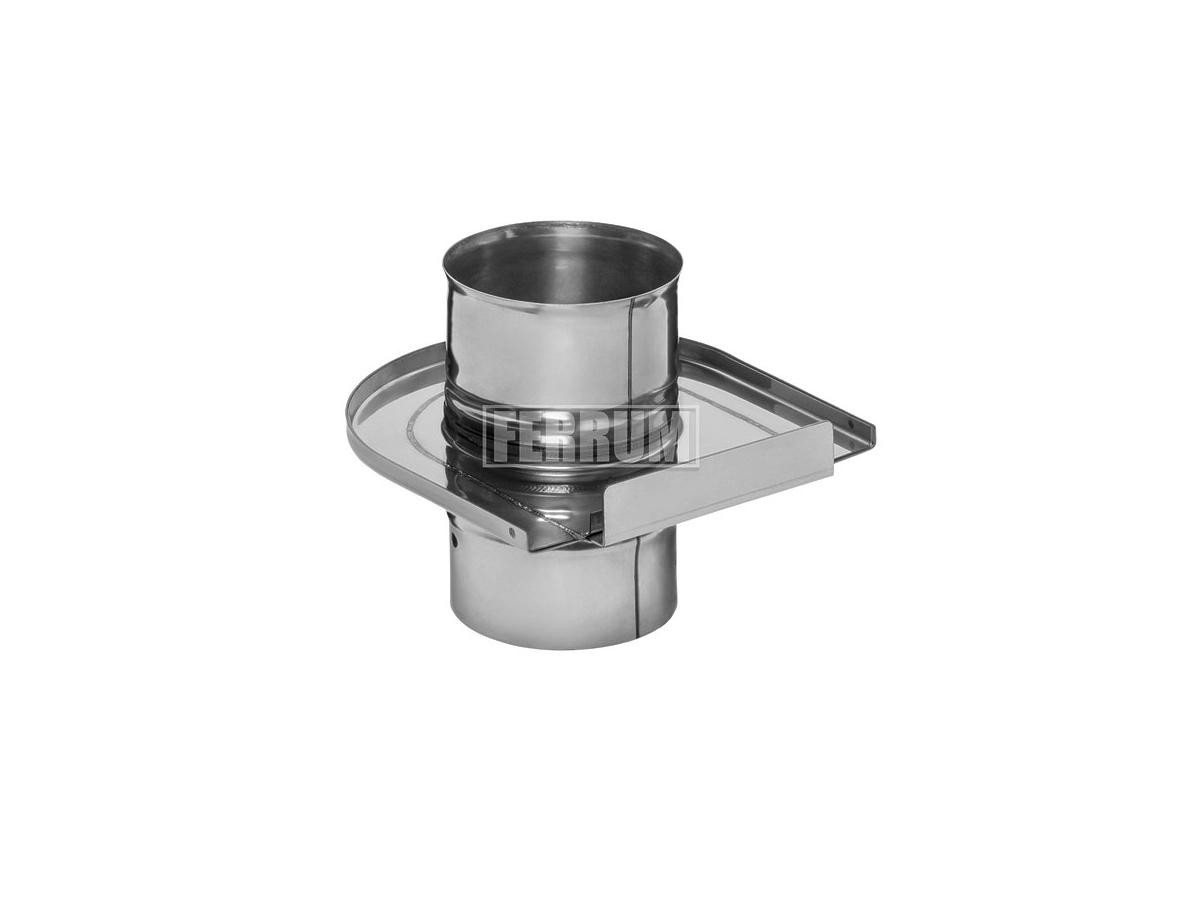 Siber-cu poarta FERRUM d.115 mm (inox 430/0,8 mm)