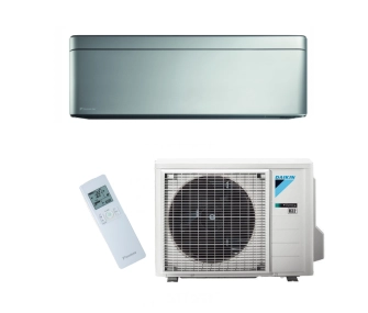 Conditioner DAIKIN Inverter STYLISH FTXA25BS+RXA25A silver A+++