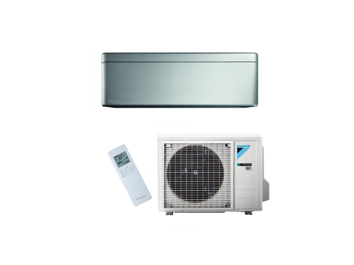 Conditioner DAIKIN Inverter STYLISH FTXA25BS+RXA25A silver A+++