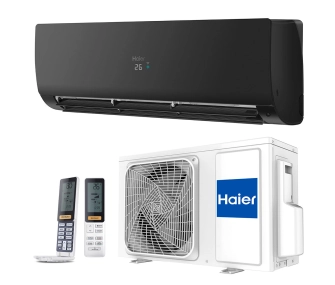 Conditioner HAIER FLEXIS Plus DC Inverter Super Match AS25S2SF1FA-BH-1U25S2SM1FA (black matt)