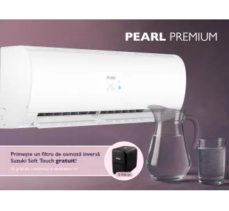 Conditioner HAIER PEARL Premium DC Inverter R32 AS35PBPHRA-PRE-1U35YEGFRA-H (Încălzire pana la - 25°C)