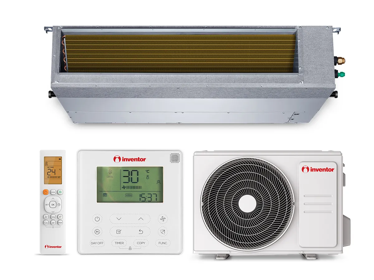 Conditioner INVENTOR de tip CANAL Inverter R32 V7DI-18/U7RS-18 18000 BTU R32 Wi-Fi