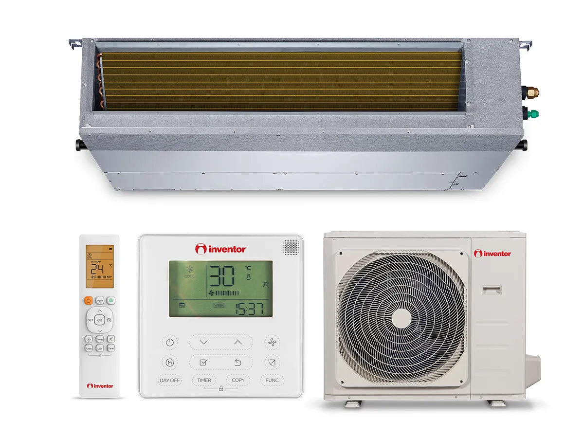 Conditioner INVENTOR de tip CANAL Inverter R32 V7DI-36/U7RS-36 36000 BTU R32 Wi-Fi