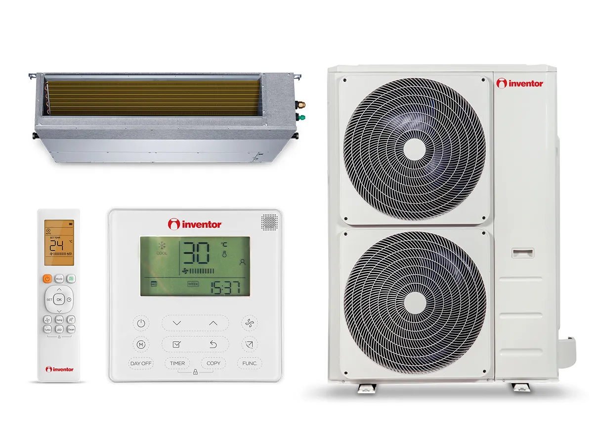 Кондиционер INVENTOR тип КАНАЛ Inverter R32 V7DI-60/U7RT-60 60000 BTU R32 Wi-Fi