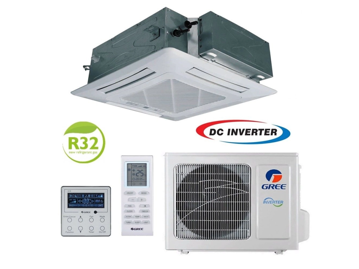 Conditioner GREE de tip CASETA Inverter seria U-MATCH GUD50T-A-T+GUD50W-HhA-X