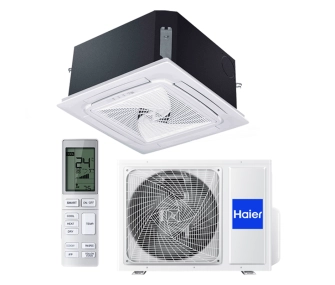 Aparat de aer conditionat caseta 4-way HAIER AB35S2SC2FA/1U35S2SM1FA + panel