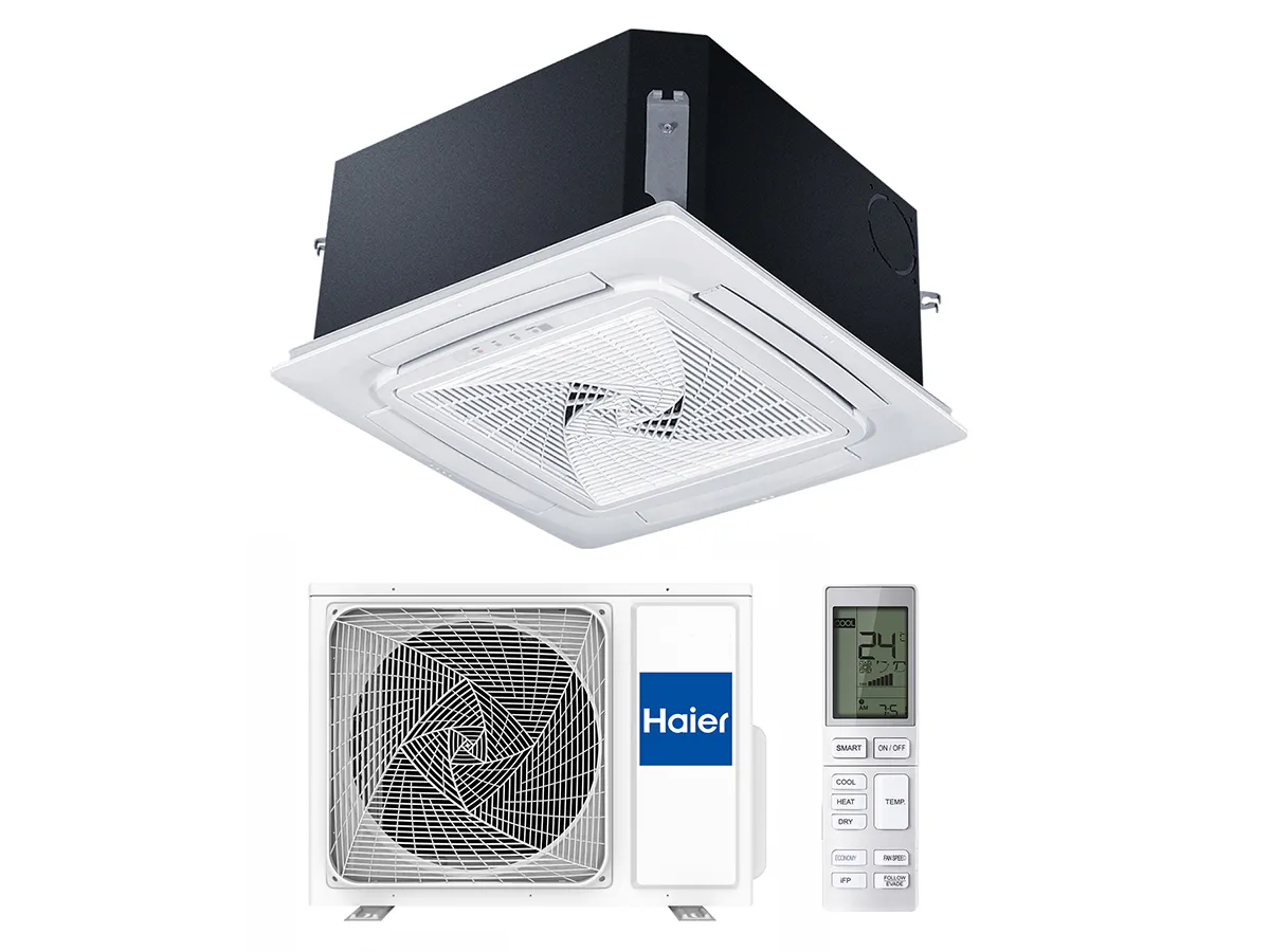 Conditioner inverter de tip casetă 4-canale HAIER AB35S2SC2FA/1U35S2SM1FA + panel