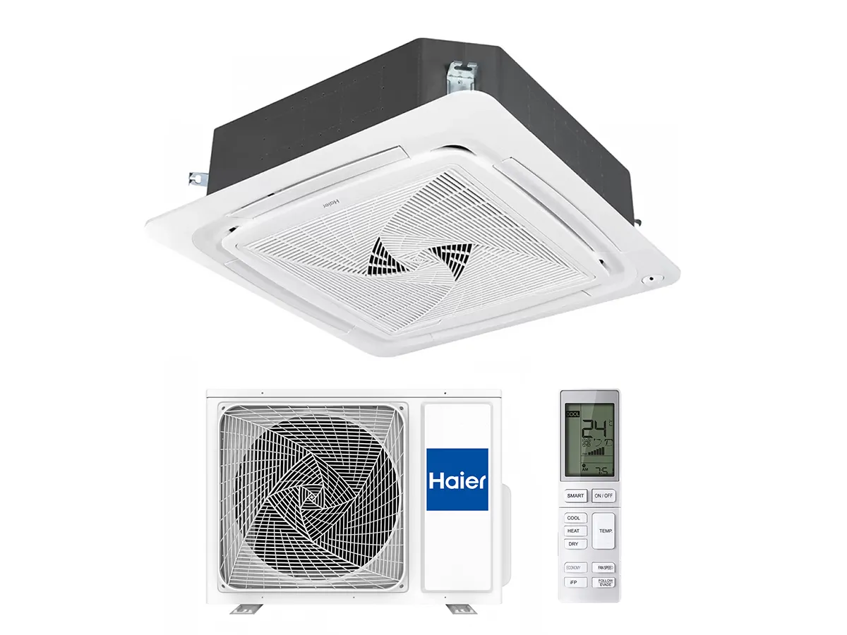 Aparat de aer conditionat caseta round HAIER AB71S2SG1FA/1U71S2SR2FA + panel