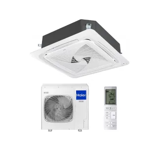 Aparat de aer conditionat caseta round HAIER ABH125K1ERG/1U125S2SN2FB + panel
