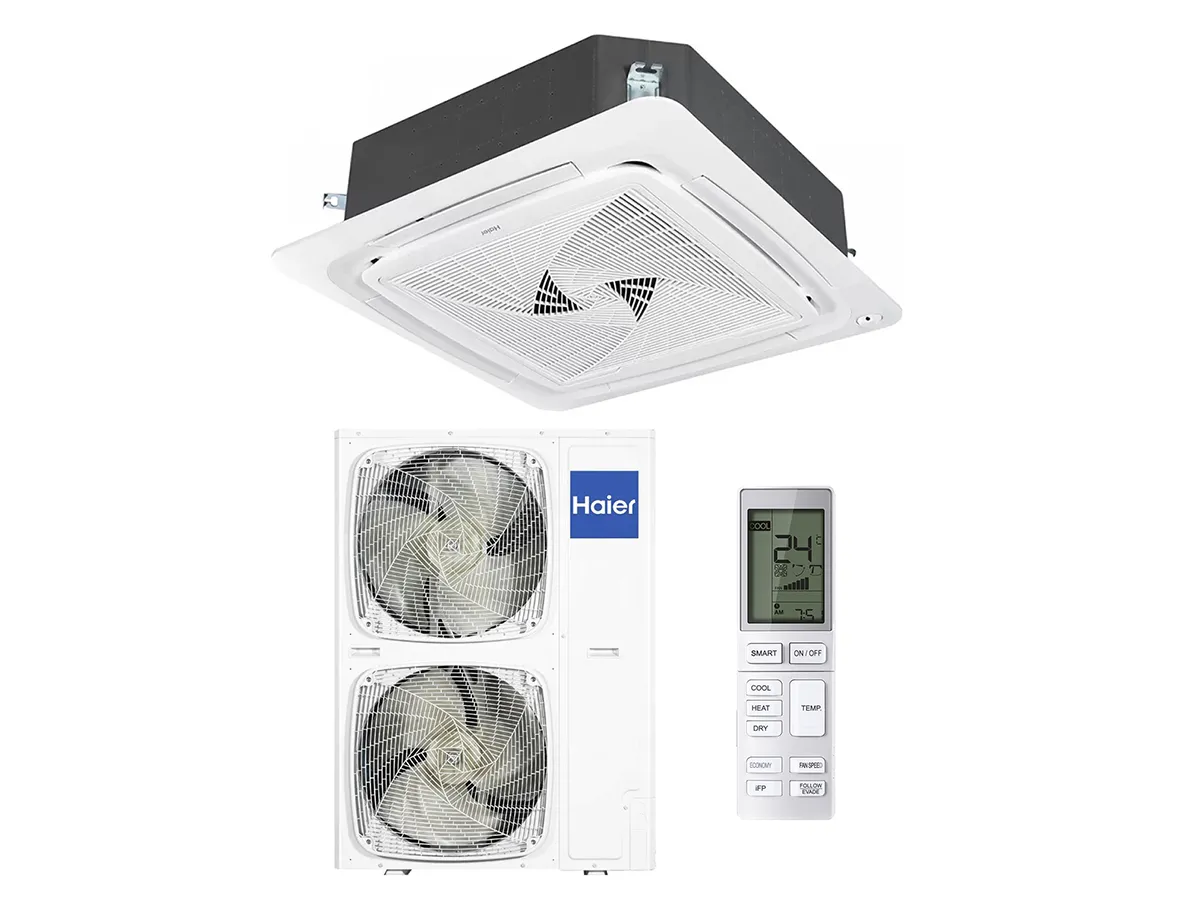 Aparat de aer conditionat caseta round HAIER ABH160K1ERG/1U160S2SP1FB + panel