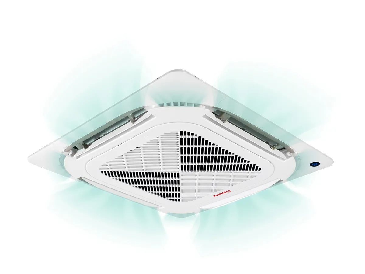 Кондиционер INVENTOR тип КАССЕТА Inverter R32 V7CRI32-18WIFIR/U7RS32-18 - Wi-Fi 18000 BTU