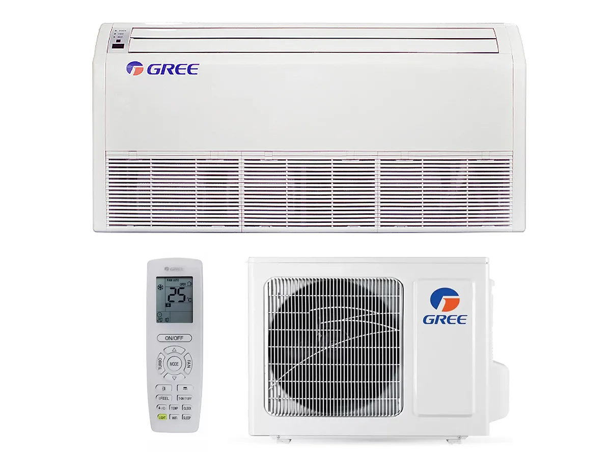 Conditioner GREE de tip TAVAN PARDOSEA Inverter seria U-MATCH GUD71ZD-A-T+GUD71W-HhA-T