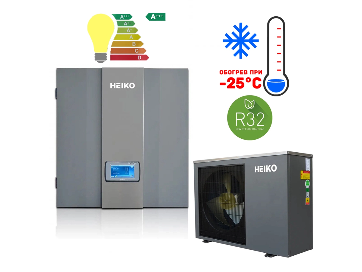 Pompă de căldură Heiko THERMAL 6 kW monobloc cu modul hidraulic