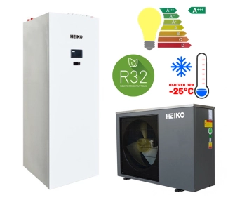 Pompă de căldură Heiko THERMAL Plus 6 kW monobloc cu modul hidraulic și boiler ACM