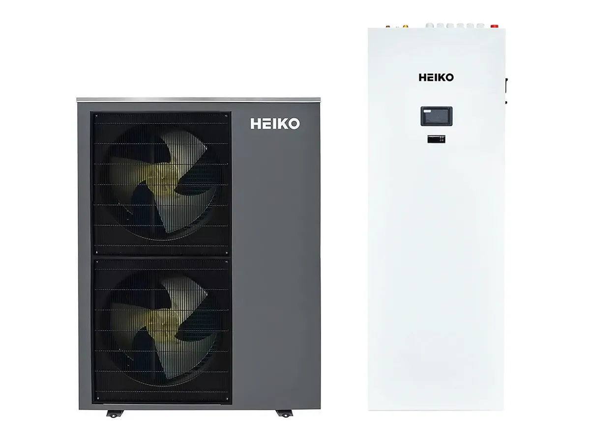 Pompă de căldură Heiko THERMAL Plus 19 kW monobloc cu modul hidraulic și boiler ACM