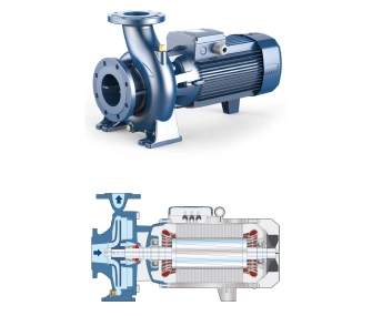 Pompa monobloc centrifuga in consola Pedrollo F50/250AR