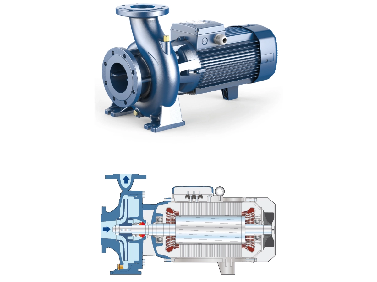 Pompa monobloc centrifuga in consola Pedrollo F50/250AR