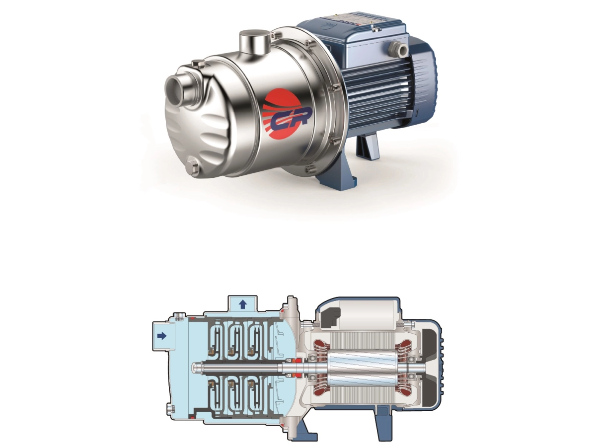 Pompa electrica centrifuga cu mai multe etape Pedrollo 5CRm100