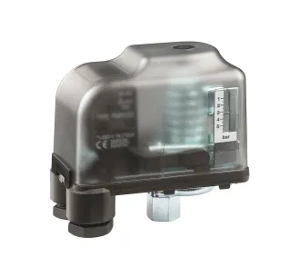 Presostat iTALTECNICA PM5-G (1.4-2.8 Бар, 1-4) ПРОЗРАЧНЫЙ