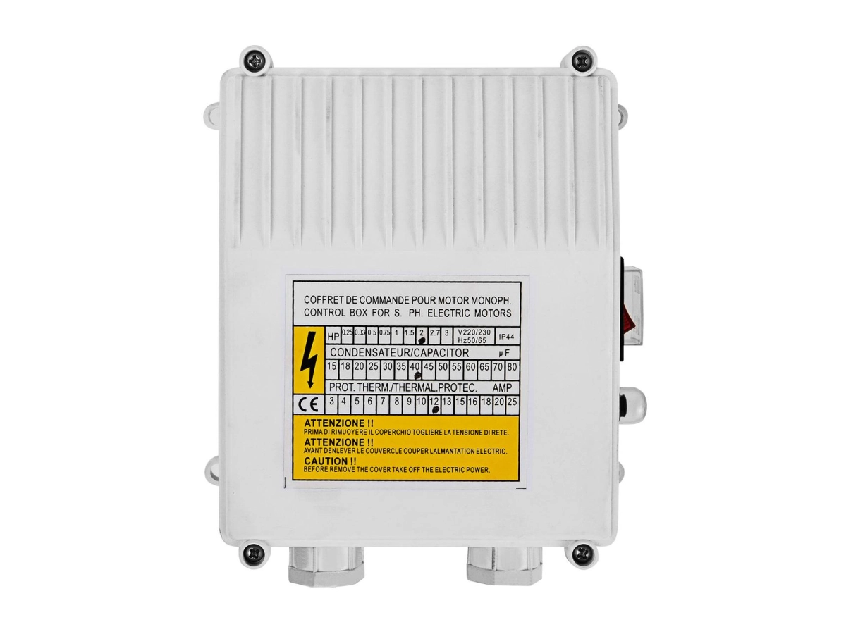 Коробка с пусковым конденсатором 1,5KW