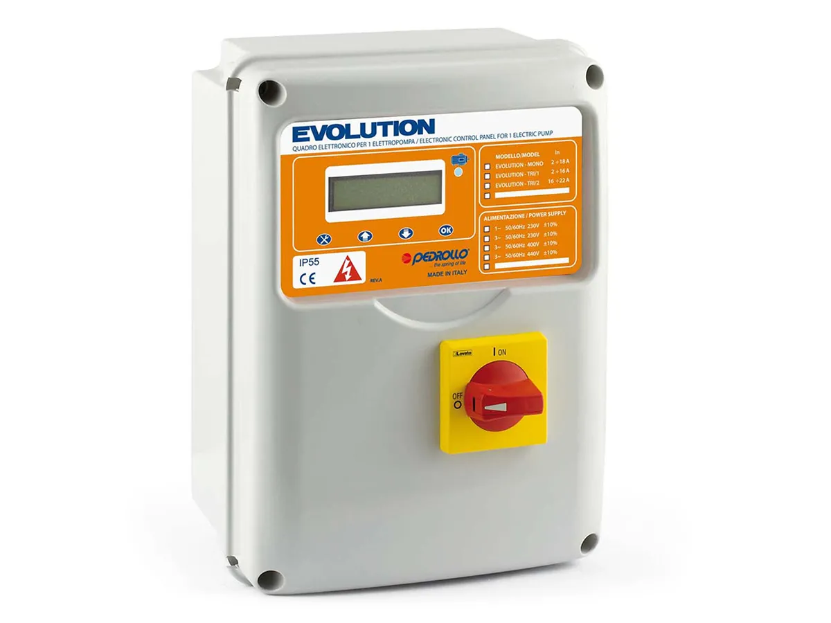 Evolution-MONO пульт управления (0.37-2.2 kWt)