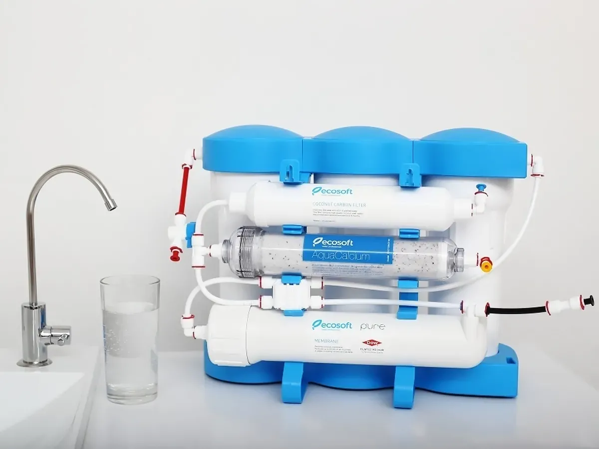 Фильтр обратного осмоса 6-50 ECOSOFT P'URE AQUACALCIUM комплект с минерализатором