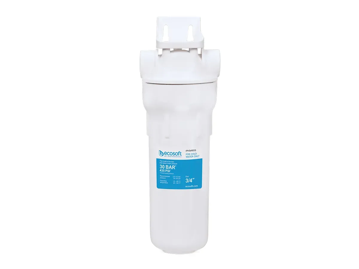 Filtru de curățare mecanică de înaltă presiune ECOSOFT 3/4", (30 BAR)