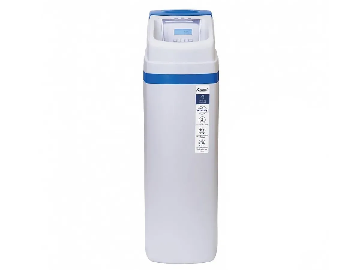 Filtru compact pentru îndepărtarea fierului și dedurizarea apei ECOSOFT FK 1035 CAB