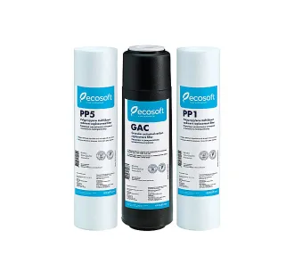 Набор картриджей 1-2-3 ECOSOFT для обратного осмоса