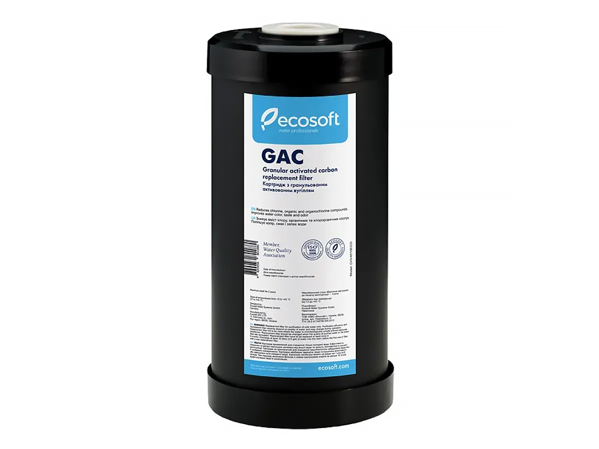 Картридж для удаления хлора GAC ECOSOFT 4,5"x10"