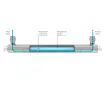 Emițător de schimb pentru dezinfector ultraviolete ECOSOFT UV E-360