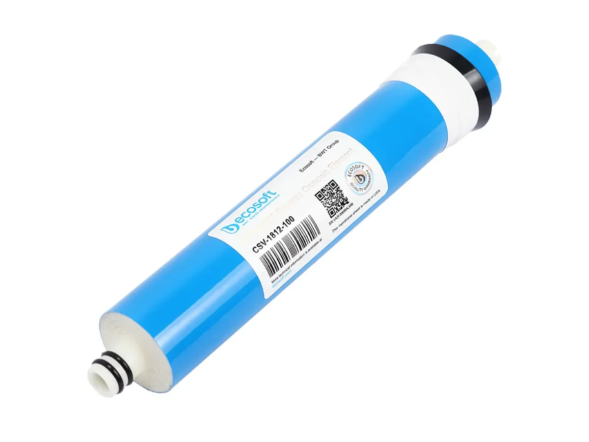 Element de membrană ECOSOFT 100GPD pentru filtre casnice de osmoză inversă