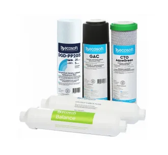 Set de cartușe ECOSOFT P’URE BALANCE (1,2,3,5,6)