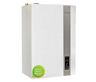 Cazan pe gaz in condensare FONDITAL ITACA KB +Boiler INOX 45L 32 kW