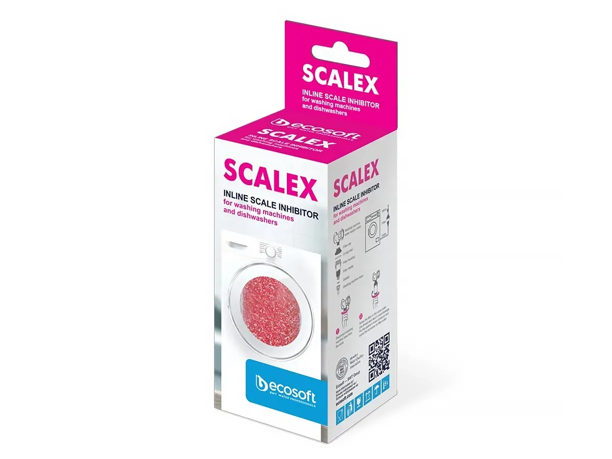 Фильтр от накипи ECOSOFT SCALEX для стиральных и посудомоечных машин 3/4"