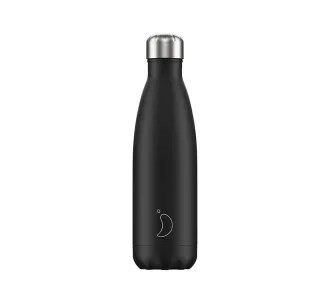 Sticlă/termos din oțel inoxidabil cu acoperire, 0,5 l, negru