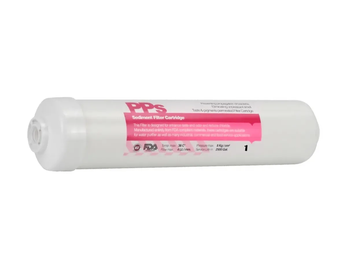 Filtru de curatare mecanica Akuma/Mustang inline PP 1 mkm*2.5''