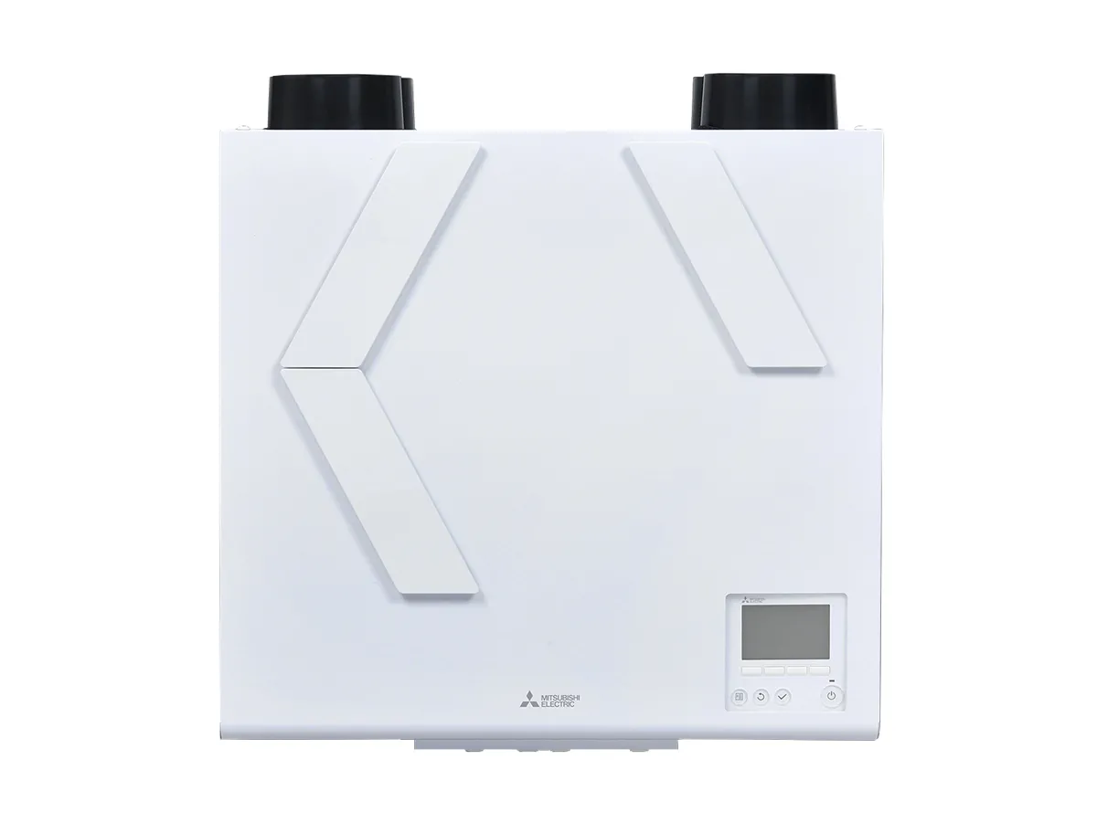 Recuperator de aer cu sistem de ventilație de alimentare și evacuare Mitsubishi Electric VL-250CZPVU-L-EG (debit de aer 250 m3/h)
