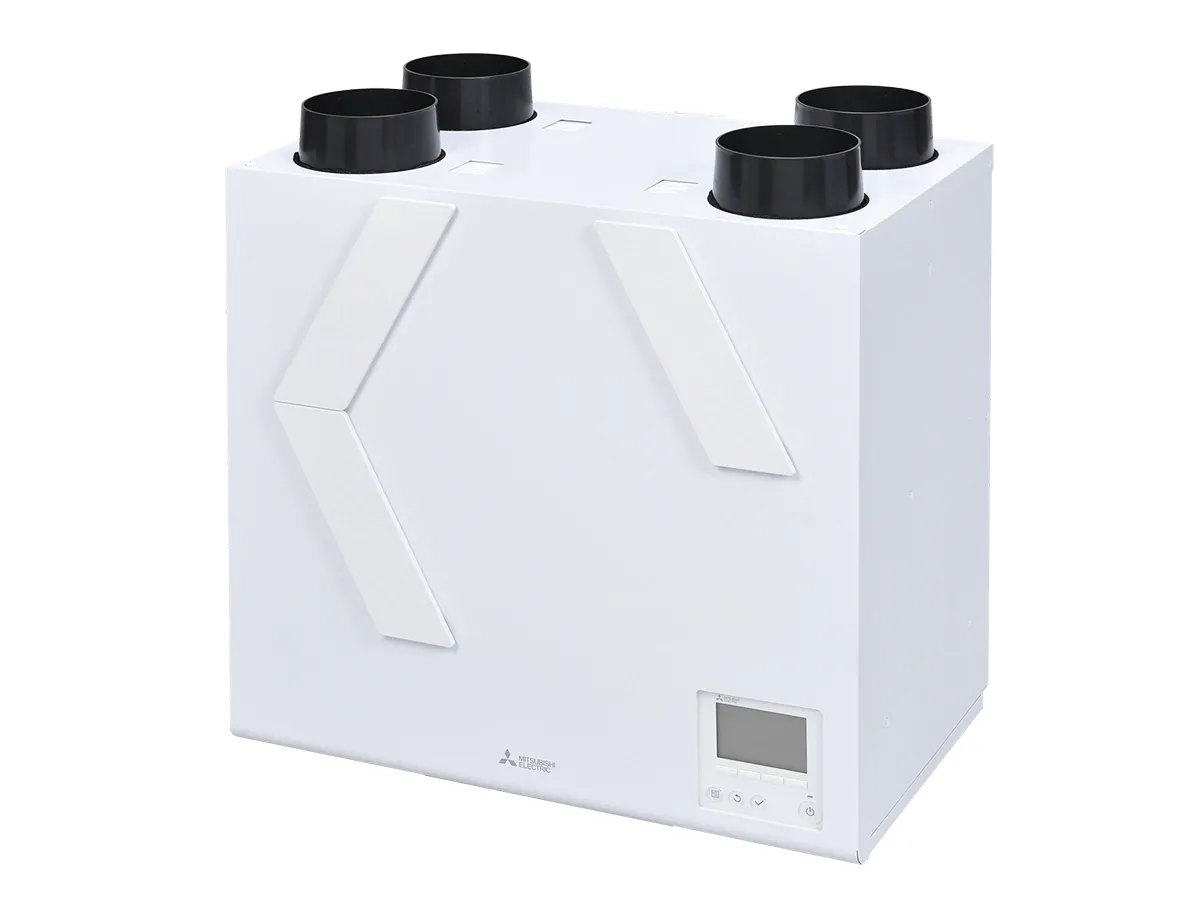 Recuperator de aer cu sistem de ventilație de alimentare și evacuare Mitsubishi Electric VL-350CZPVU2-R-EG (debit de aer 350 m3/h)