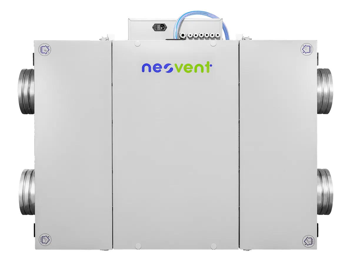 Recuperator de aer cu sistem de ventilație de alimentare și evacuare NEOVENT KNP PERFECT 500 (debit de aer 500 m³/h)