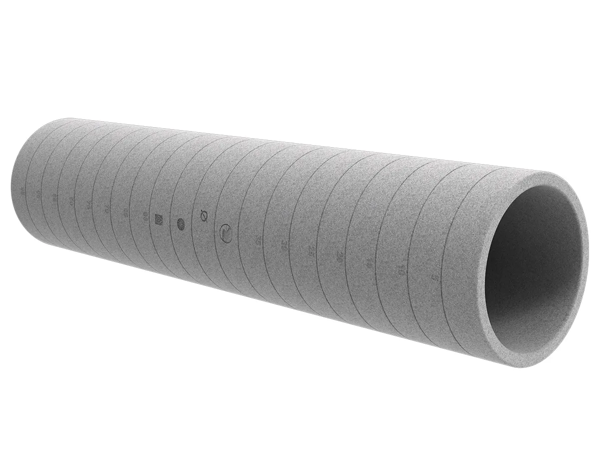 Teava izolata Heatpex ARIA ADURO Ø200 mm pentru ventilatie, 1 m