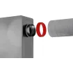 Adaptor de conectare MVHR Heatpex ARIA ADURO Ø200/180 mm