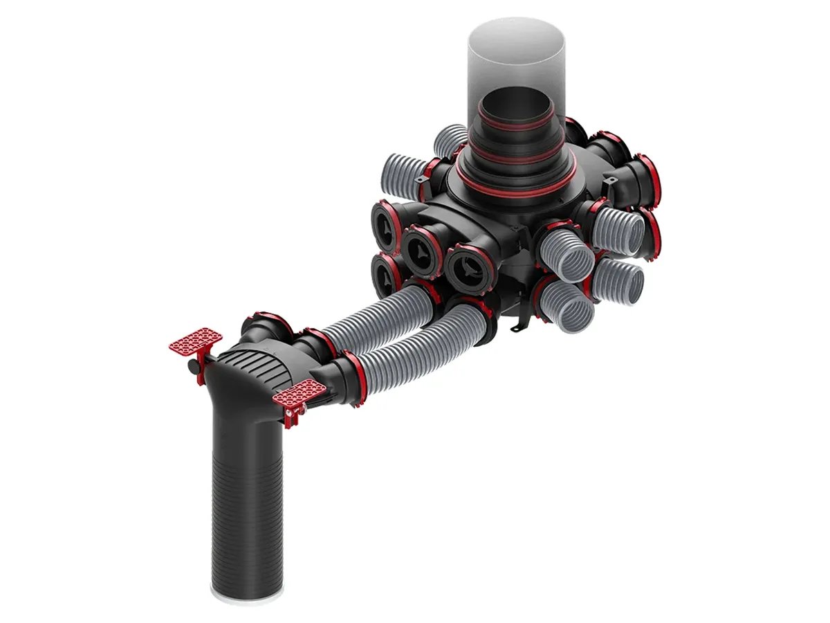 Cutie de distribuție HEATPEX ARIA CONNECT (10 x Ø75 mm)