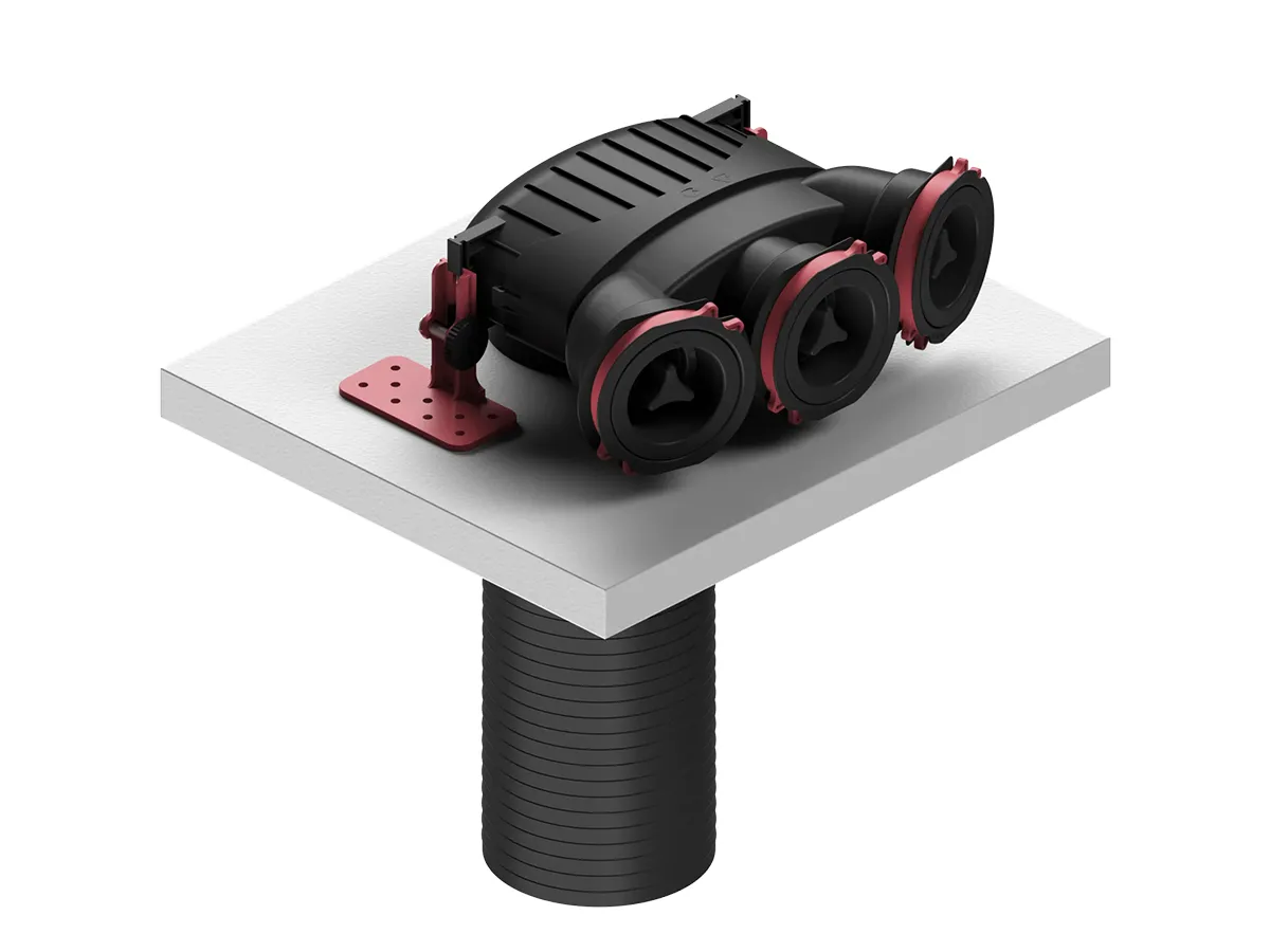 Plenum HEATPEX ARIA CONNECT (3 x Ø75 mm)