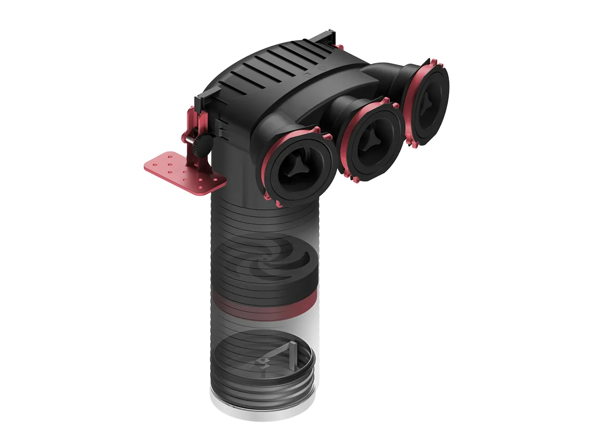 Plenum HEATPEX ARIA CONNECT (3 x Ø75 mm)