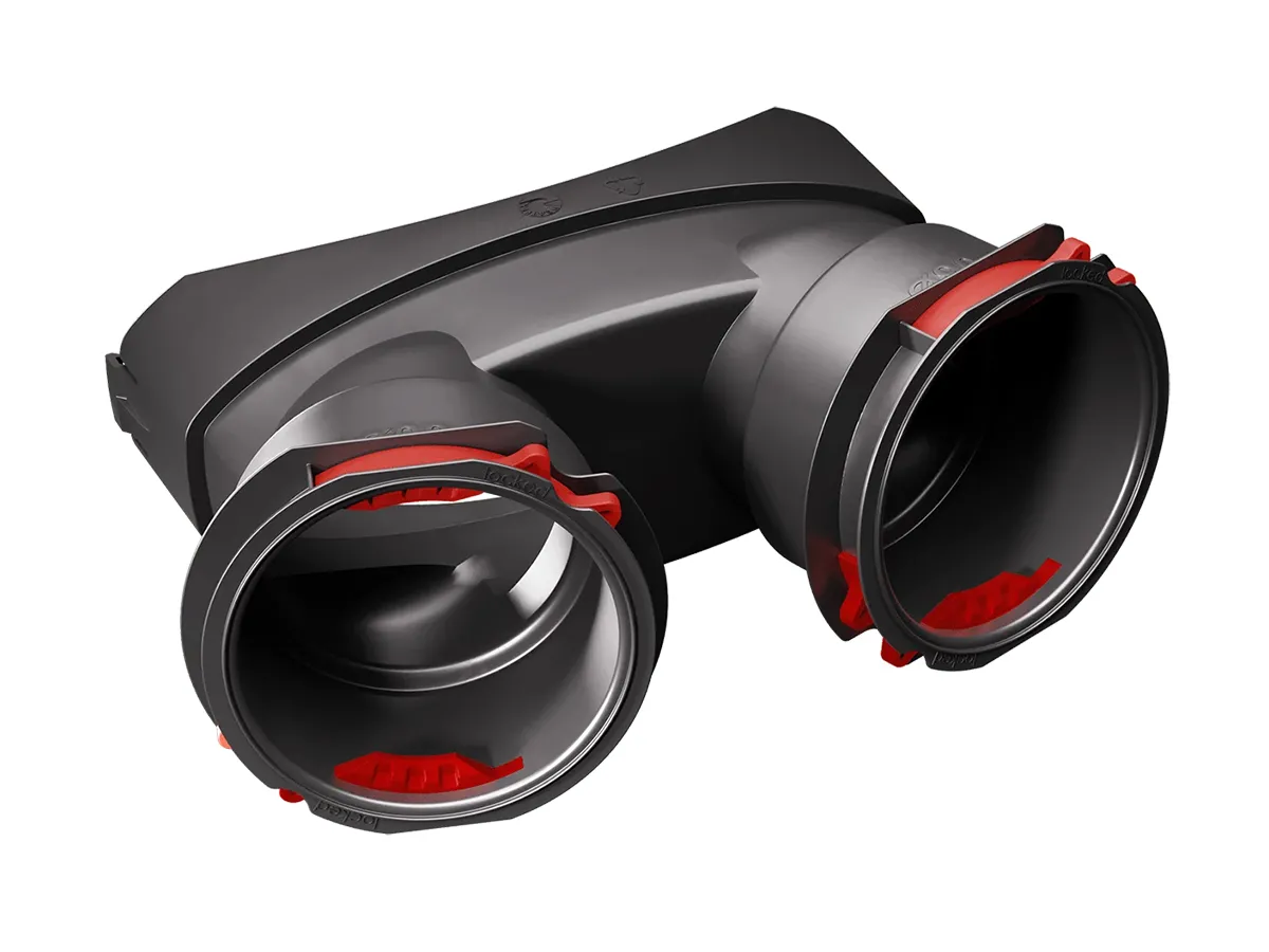Modul cu doua iesiri HEATPEX ARIA CONNECT 2 x Ø90 mm